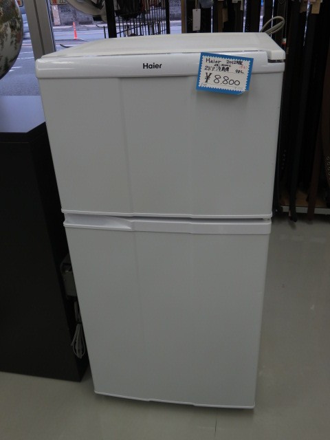ﾊｲｱｰﾙ 2ﾄﾞｱ冷蔵庫 JR-N100C 入荷致しました！！ | 八女・久留米の質屋 